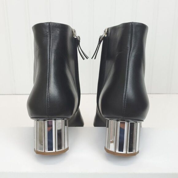 Proenza Schouler Mirrored Facet Heel Pointed Ankle Boots SH-050 - Picture 10 of 16